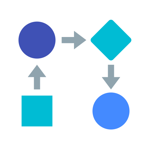 Workflow, Networking, Hierarchical Structure Icon Png And Vector