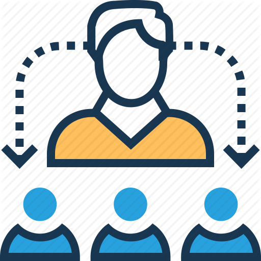 Leader, Management, Manager, Team, Workforce Management Icon