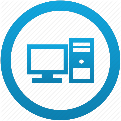 Computer, Desktop, Monitor, Pc, System, Unit, Workstation Icon