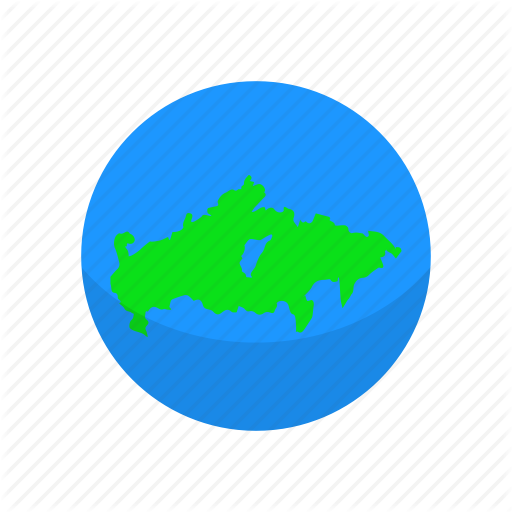 Continent, Globe, Map, World Icon