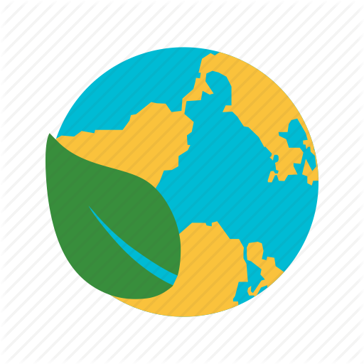 Eco World, Ecology, Environment, Globe Icon
