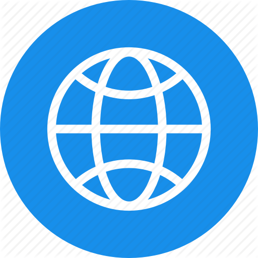 Blue, Circle, Earth, Globe, Planet, World Icon