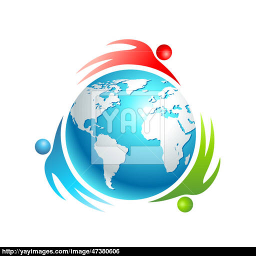 Social World Icon Concept Vector People Vector