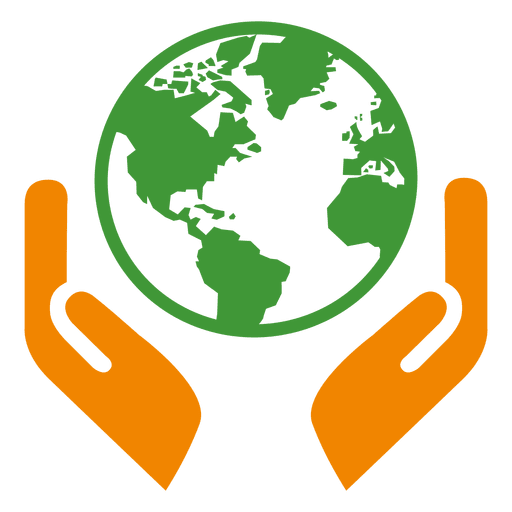 Globe Hands Icon