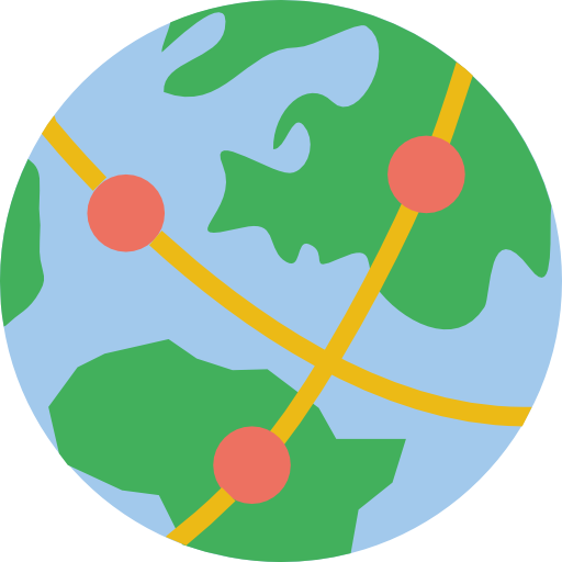 Global Flat Icon