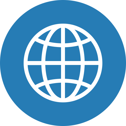 Globe, Network Icon Free Of Web Ui Color