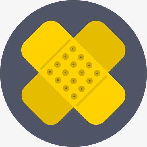 Wound Paste Icon, Round Icon, Bandage, Hand Painted Png Image