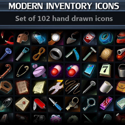 Modern Inventory Icons