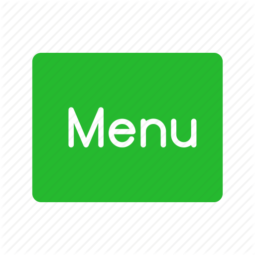 Main Menu, Menu, Menu Button, Restaurant Icon