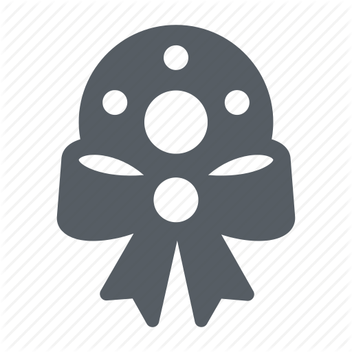 Celebration, Christmas, Decoration, Ribbon, Wreath Icon