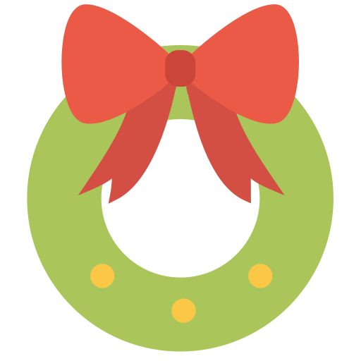Wreath Icon Xmas Deco Iconset Artdesigner Lv