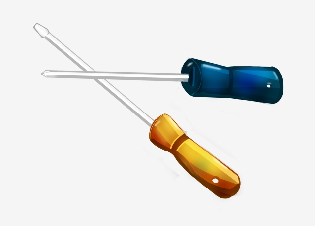 Screwdrivers And Wrenches, Wrench, Screwdriver, Cartoon Png Image