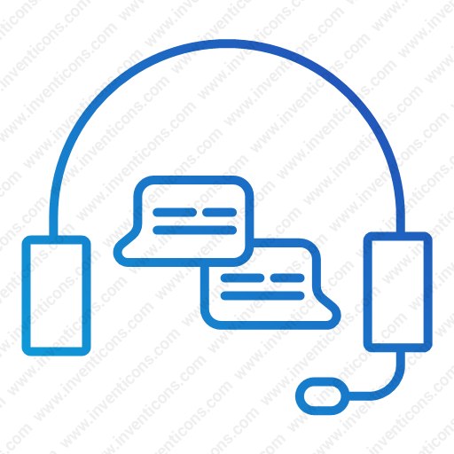 Download Support,help,headset,call,listne Icon Inventicons