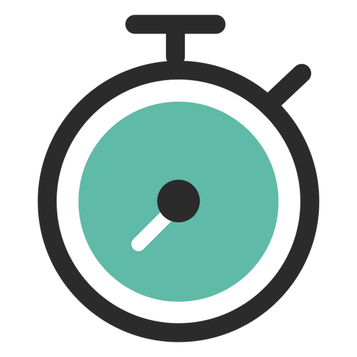 Stopwatch Colored Stroke Icon