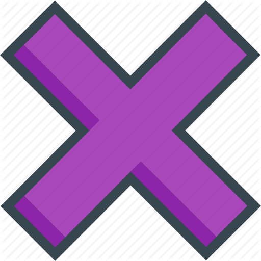 Cancel, Close, Delete, Exit, Remove, X Icon