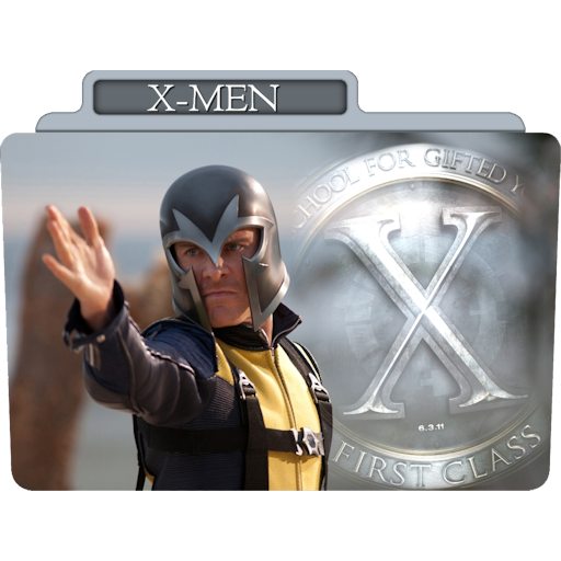 X Men Icon Tv Movie Folder Iconset Aaron Sinuhe