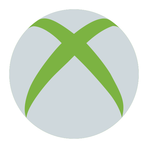 Black Xbox Icon Logo Image