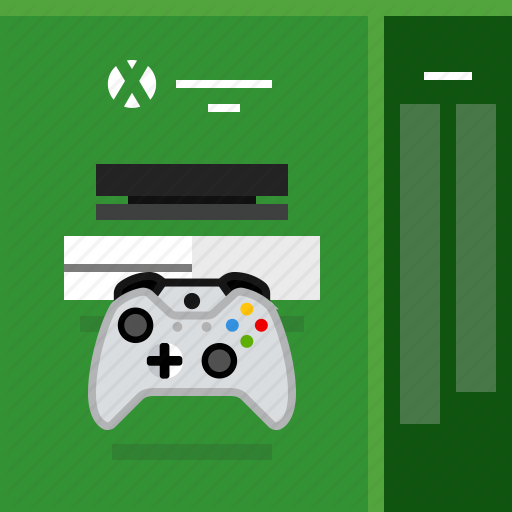 Console, Gamer, Kinect, Package, Play, Xbox, Yumminky Icon