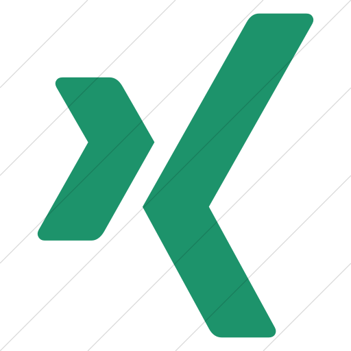 Simple Aqua Bootstrap Font Awesome Brands Xing Icon