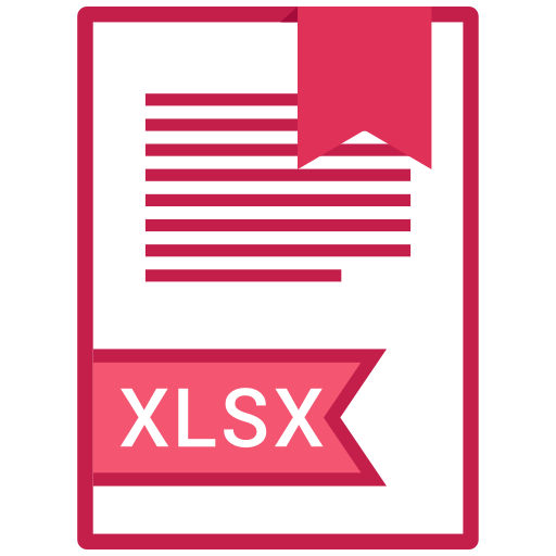 , Extension, Xlsx Icon Free Of Extension Names Vol
