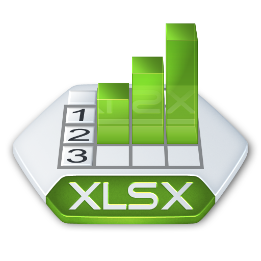Ms Excel Xlsx Icon
