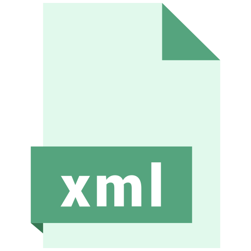 Document, File, Format, Extension, Xml Icon