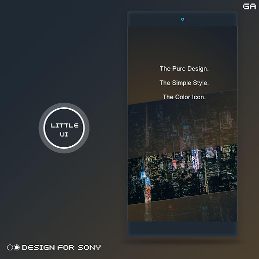 Xperia Theme A Dark Design For Sony Apk