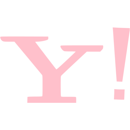 Pink Yahoo Icon