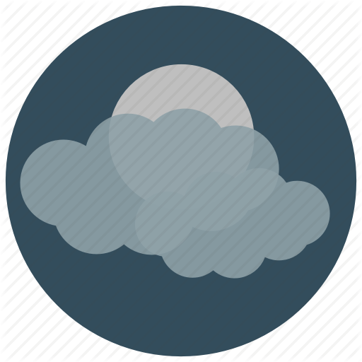 Forecast, Mist, Night, Weather Icon
