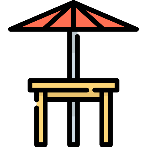 Sun Umbrella Yard Png Icon