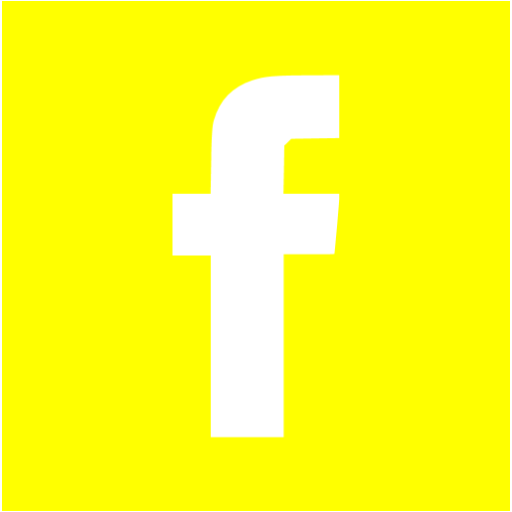 Yellow Facebook Icon