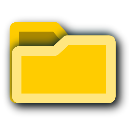 Yellow, Folder Icon