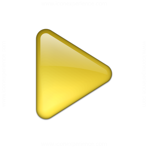Iconexperience V Collection Bullet Triangle Glass Yellow Icon