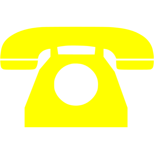 Yellow Phone Icon