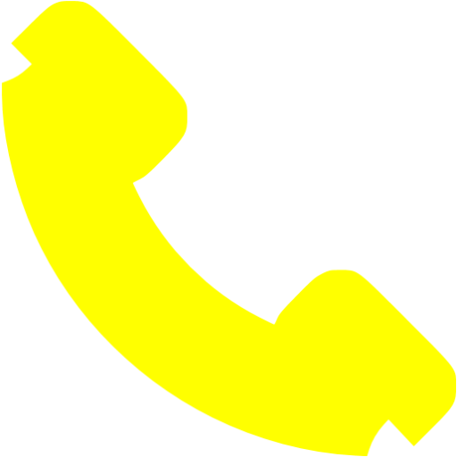 Yellow Phone Icon