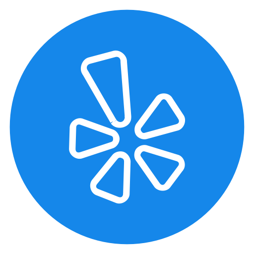 Yelp Black And White Logo Png Images