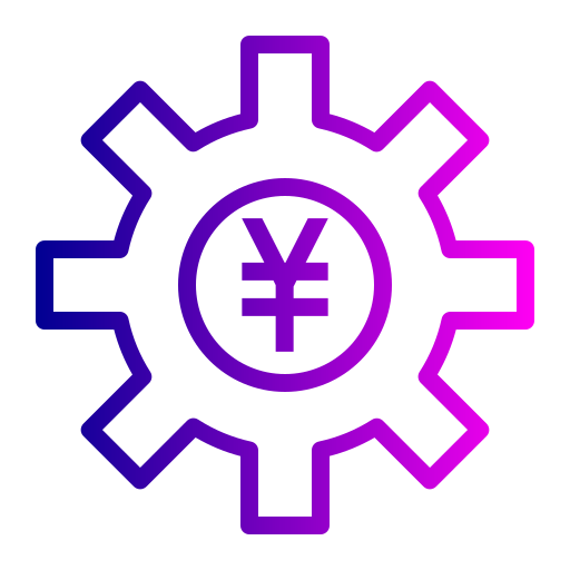 Finance, Money, Setting, Sign, Yen, Currency Icon Free