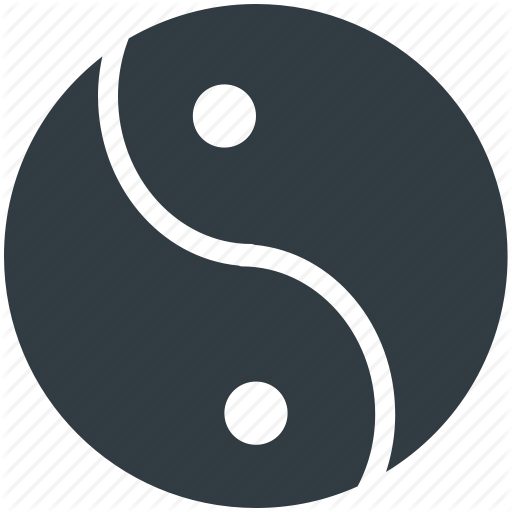 Chinese Philosophy, Chinese Symbol, Taijitu, Taoism, Yin Yang Icon