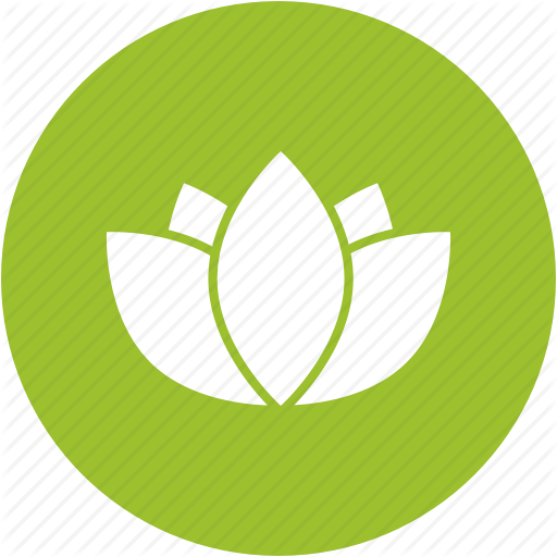 Environment, Flower, Green, Lotus, Nature, Yoga Icon
