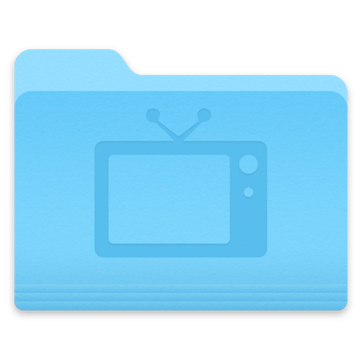 Yosemite Television Folder Icon