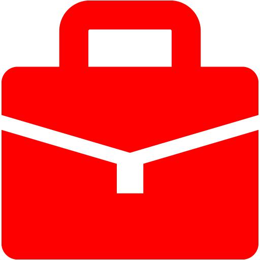 Red Briefcase Icon