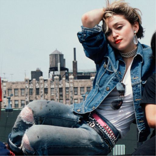 Madonna Look Rock Paper Photo