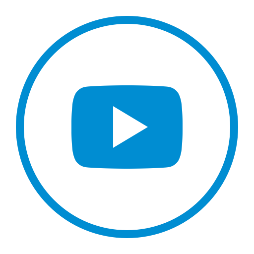 Google, Social, Youtube, Multimedia, Media, Video, Circle Icon