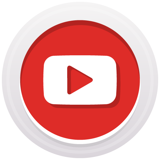 Youtube Icon Free Of Round High Quality Social Media Icons