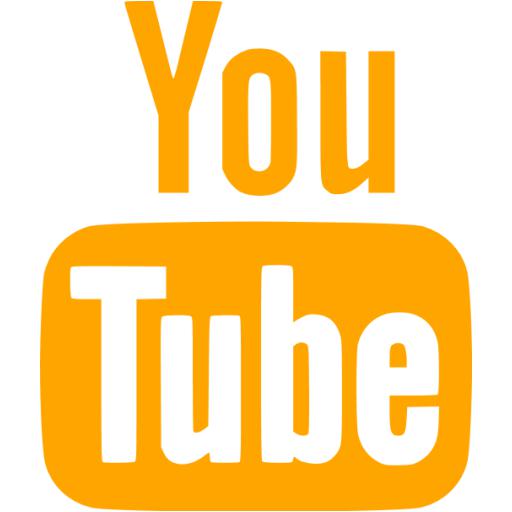 Orange Youtube Icon