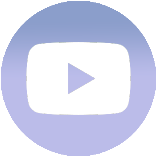 Youtube Icon Gradient Blue