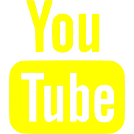 Yellow Youtube Icon