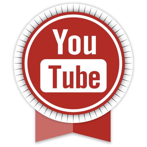 Youtube Icon Round Ribbon Social Iconset S Icons