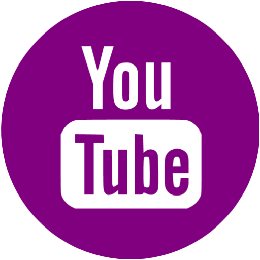 Purple Youtube Icon