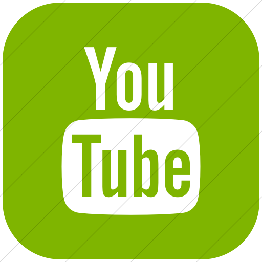 Flat Rounded Square White On Green Bootstrap Font